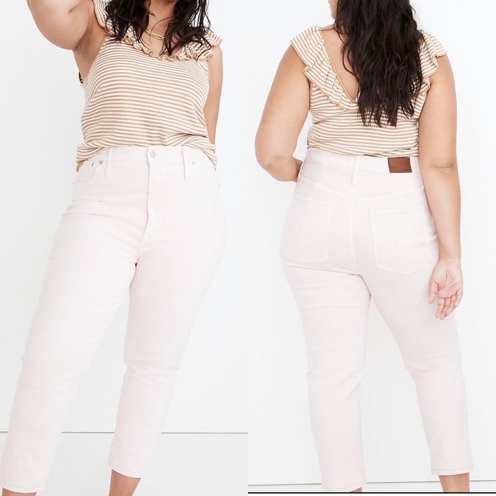 Madewell The Perfect Vintage Jean Garment-Dyed Stretch MC499 Size 33 X 28 NEW